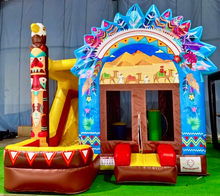 Juego Inflable Castillo Apache