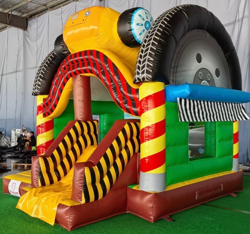 Juego Inflable Pista de Carreras