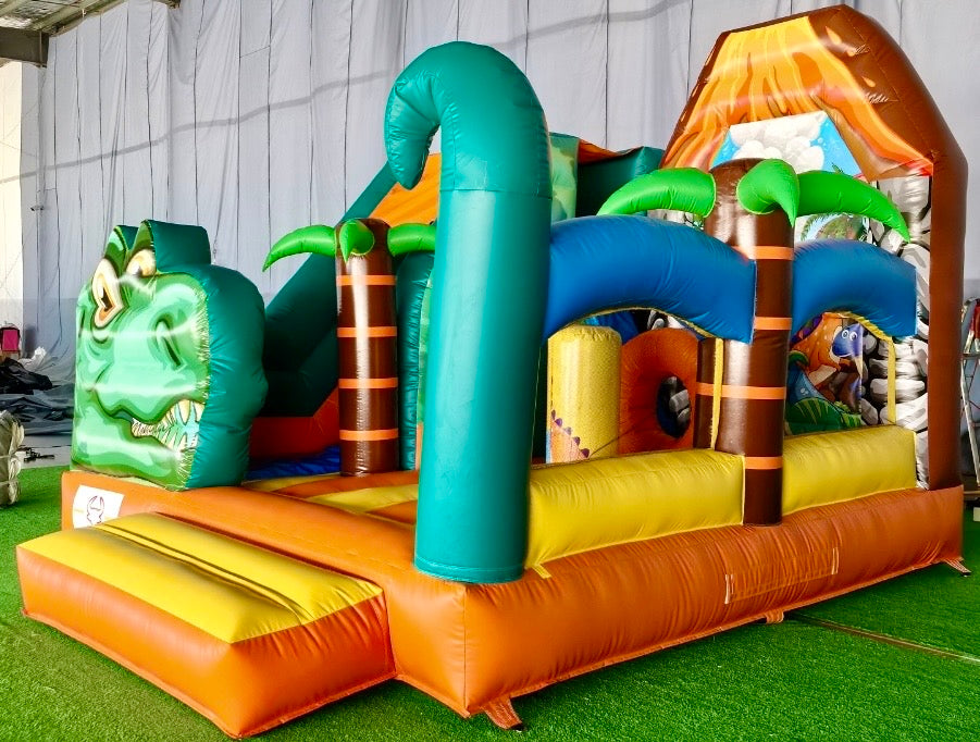 Juego Inflable Dino Volcano