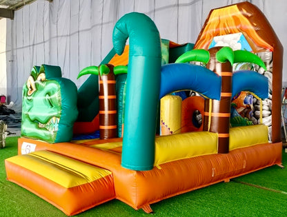 Juego Inflable Dino Volcano