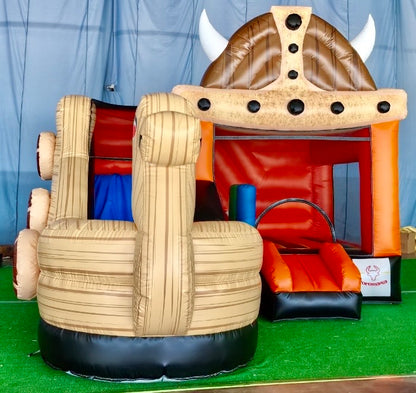 Juego Inflable Barco Vikingo