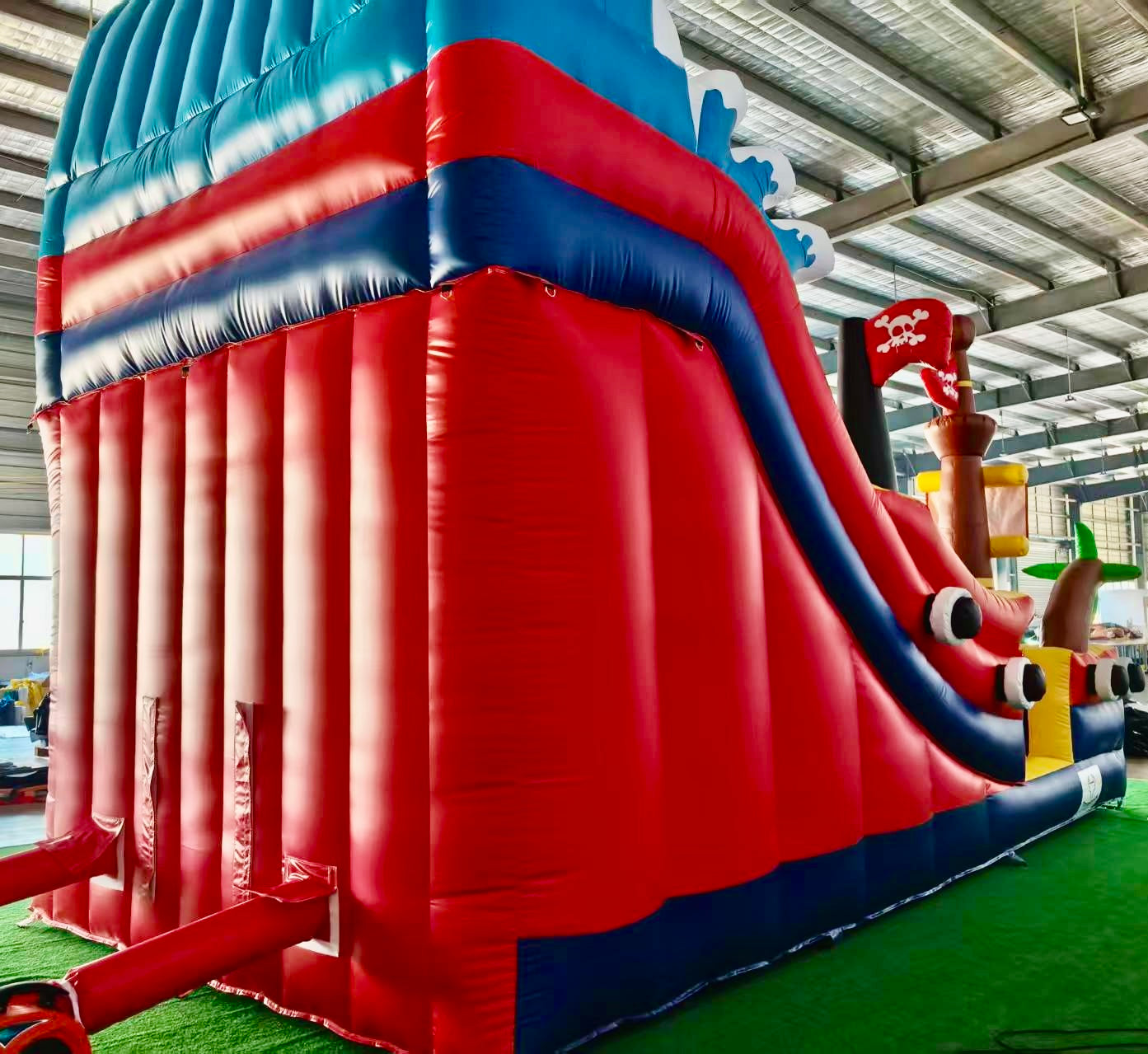 Juego Inflable Tobogán Pirata