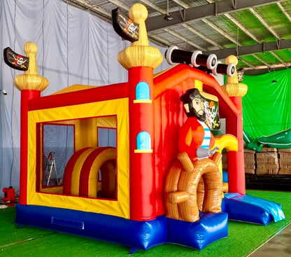 Castillo Inflable Pirata 5x5x4,8