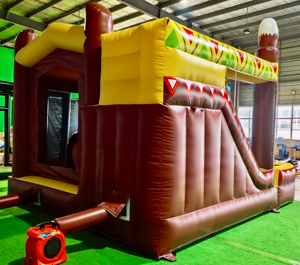 Juego Inflable Castillo Apache