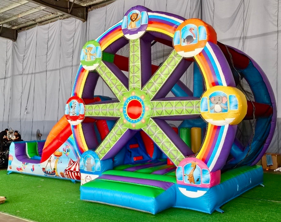 Juego Inflable Rueda de la Fortuna