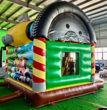 Juego Inflable Pista de Carreras