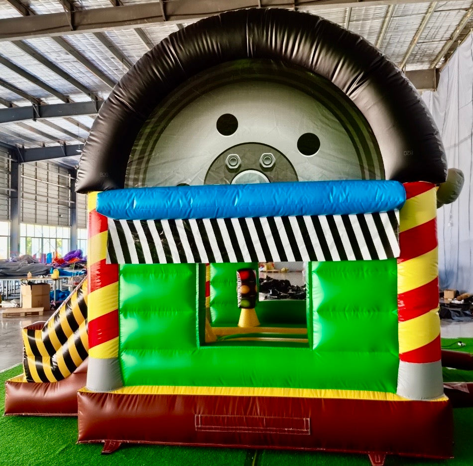 Juego Inflable Pista de Carreras