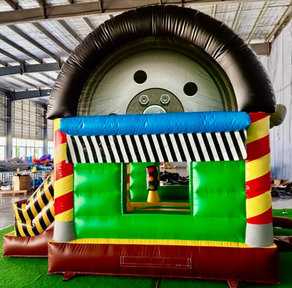 Juego Inflable Pista de Carreras