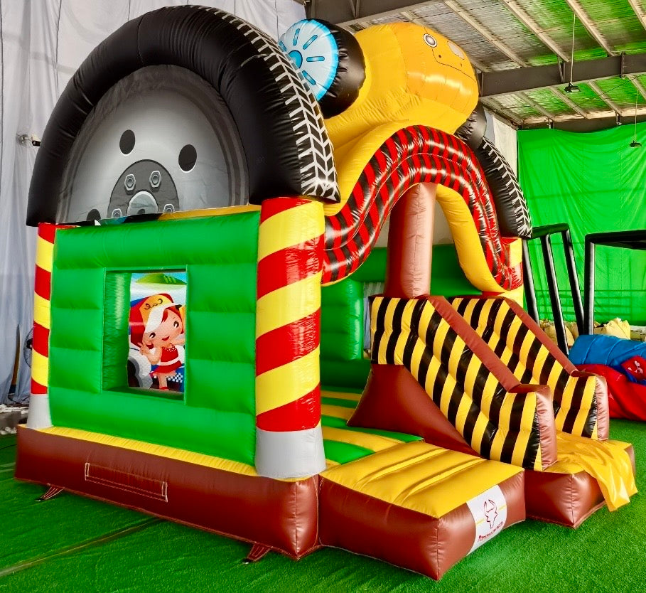 Juego Inflable Pista de Carreras