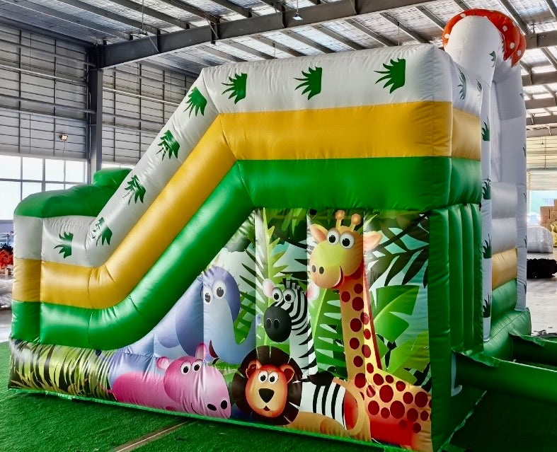 Juego Inflable Happy Jungle