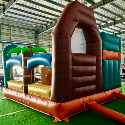 Juego Inflable Dino Volcano