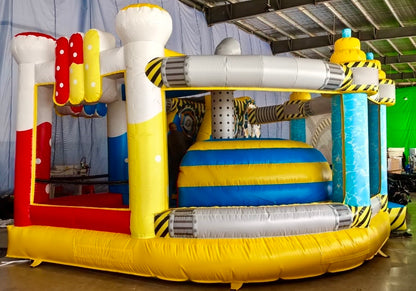 Juego Inflable "Alta tensión"