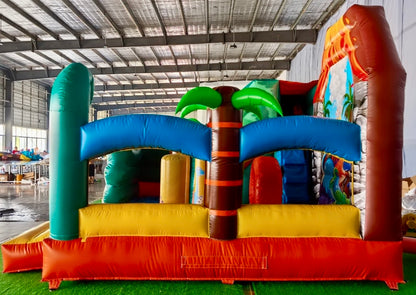 Juego Inflable Dino Volcano