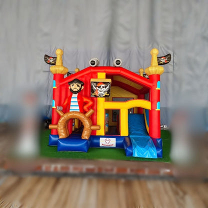 Castillo Inflable Pirata 5x5x4,8