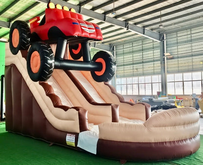 Juego Inflable Tobogán Monster Truck