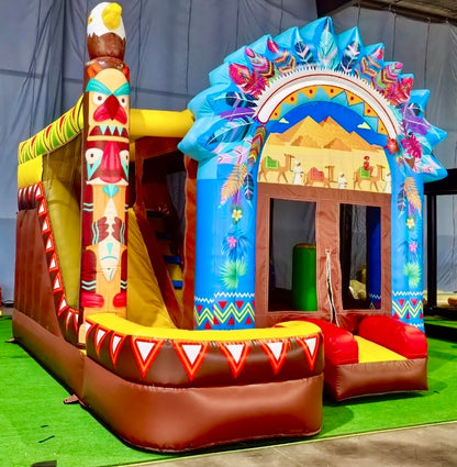 Juego Inflable Castillo Apache