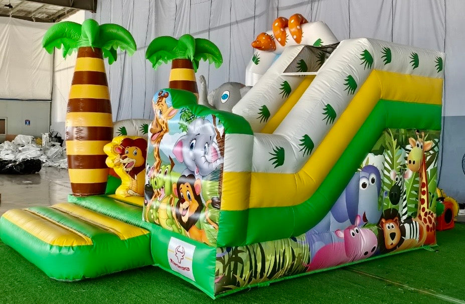 Juego Inflable Happy Jungle