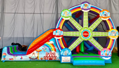 Juego Inflable Rueda de la Fortuna