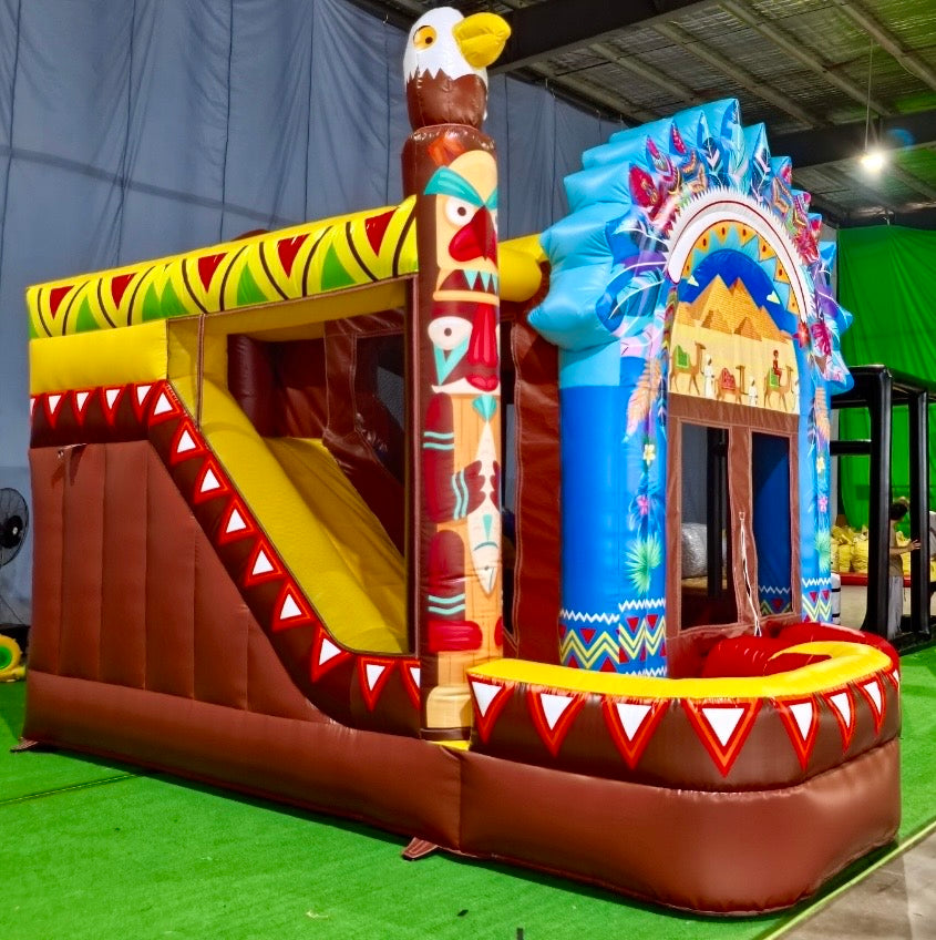 Juego Inflable Castillo Apache