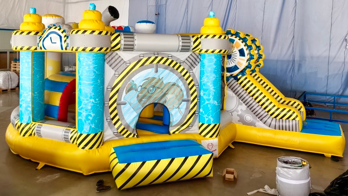 Juego Inflable "Alta tensión"