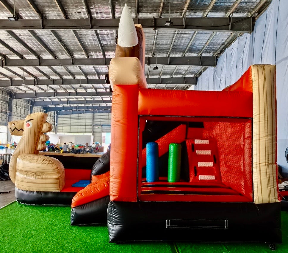 Juego Inflable Barco Vikingo