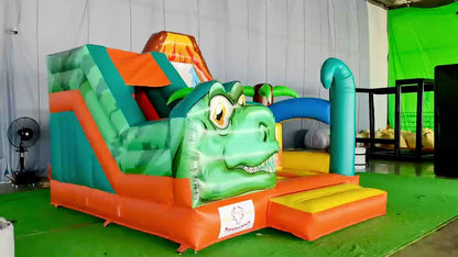 Juego Inflable Dino Volcano