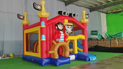Castillo Inflable Pirata 5x5x4,8